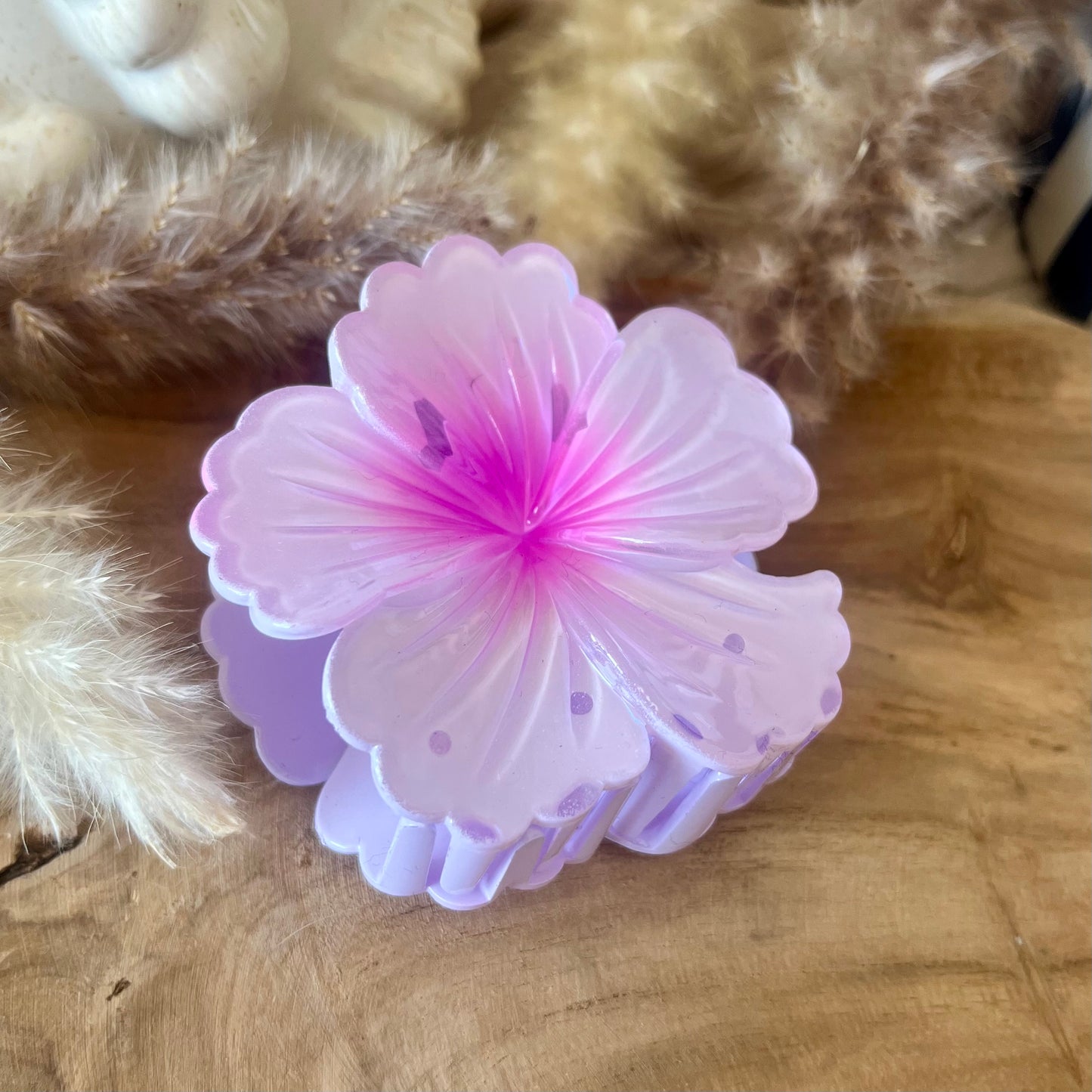 PINCE - HIBISCUS HOLOGRAPHIQUE ￼